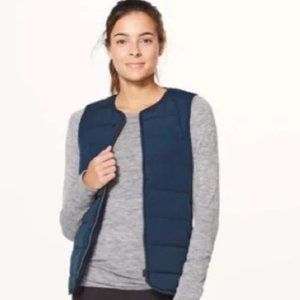 Lululemon Just Enough Puff Vest - Inkwell